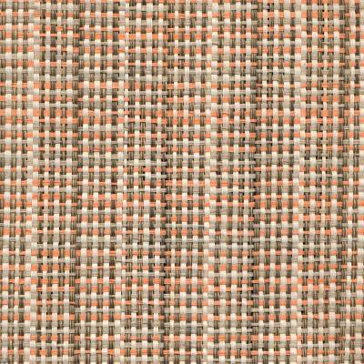 Barracan liso natural marron mat con beige salmon