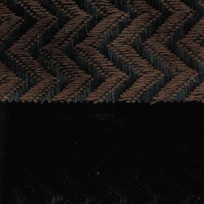 Zigzag negro marron negro